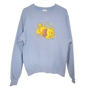 Disney Vintage Winnie the Pooh Bear CrewNeck Sweatshirt sz S